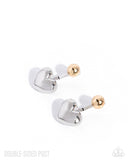 Paparazzi "Flirty Finale" Multi Post Earrings Paparazzi Jewelry