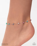 Paparazzi "Stony Surrender" Multi Anklet Bracelet Paparazzi Jewelry