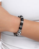 Paparazzi "Soccer Champ" Black Bracelet Paparazzi Jewelry