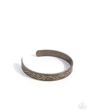 Paparazzi "Vintage Side" Brass Bracelet Paparazzi Jewelry