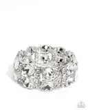Paparazzi "Exact Elegance" White Bracelet Paparazzi Jewelry