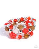 Paparazzi "Colorful Collection" Red Bracelet Paparazzi Jewelry