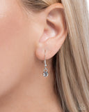 Paparazzi "Botanical Broadcast" Silver Necklace & Earring Set Paparazzi Jewelry