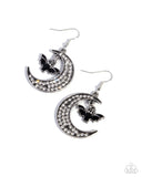Paparazzi "Handcrafted Halloween" Black Earrings Paparazzi Jewelry