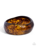 Paparazzi "Eye-Catching Evening" Brown Bracelet Paparazzi Jewelry