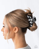 Paparazzi "Paparazzi "Ghostly Greeting" Black Hair Clip Paparazzi Jewelry