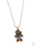 Paparazzi "Scarecrow Statement" Multi Necklace & Earring Set Paparazzi Jewelry