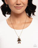 Paparazzi "Scarecrow Statement" Multi Necklace & Earring Set Paparazzi Jewelry