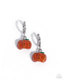 Paparazzi "Pumpkin Pageantry" Orange Post Earrings Paparazzi Jewelry