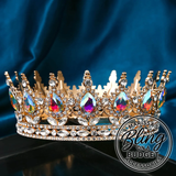 Crown Iridescent Oil Spill Paparazzi Jewelry