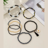 "Take A Moment To Stop And..." Black Bracelet Paparazzi Jewelry