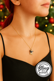 "Smug Little Pug" Brown Necklace Paparazzi Jewelry