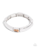 Paparazzi "Admirable Abalone" Brown Bracelet Paparazzi Jewelry