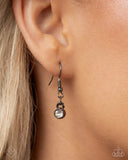 Paparazzi "Adorably Assertive" Black Fashion Fix Necklace & Earring Set