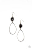 Paparazzi "Adventurous Allure" Black Earrings Paparazzi Jewelry