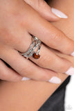 Paparazzi "Alternating Allure" Brown Ring Paparazzi Jewelry
