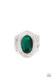 Paparazzi "Always OVAL-achieving" Green Ring Paparazzi Jewelry