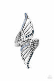 Paparazzi "Angels Among Us" Blue Ring Paparazzi Jewelry