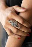 Paparazzi "Angels Among Us" Blue Ring Paparazzi Jewelry