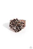 Paparazzi "Anything Rose" Copper Ring Paparazzi Jewelry