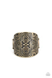 Paparazzi "Argentine Arches" Brass Ring Paparazzi Jewelry