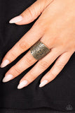 Paparazzi "Argentine Arches" Brass Ring Paparazzi Jewelry