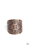 Paparazzi "Argentine Arches" Copper Ring Paparazzi Jewelry