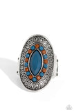 Paparazzi "Artisan Expression" Blue Ring Paparazzi Jewelry