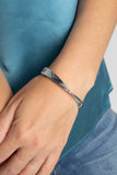 Paparazzi "Artistically Adorned" Silver Bracelet Paparazzi Jewelry