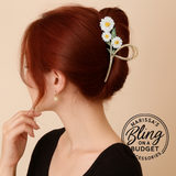 "Spring Is Welcome" Gold Hair Clip Paparazzi Jewelry