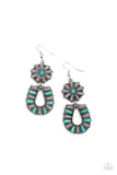 Paparazzi "Badlands Eden" Silver Earrings Paparazzi Jewelry