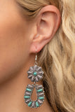 Paparazzi "Badlands Eden" Silver Earrings Paparazzi Jewelry
