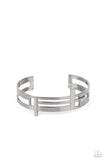 Paparazzi "Barred Lines" Black Mens Urban Bracelet Unisex Paparazzi Jewelry