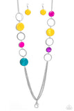 Paparazzi "Beach Hub" Multi Lanyard Necklace & Earring Set Paparazzi Jewelry