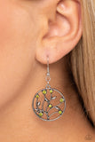 Paparazzi "Bedazzlingly Branching" Green Earrings Paparazzi Jewelry