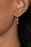 Paparazzi "Bejeweled Baroness" Green Necklace & Earring Set Paparazzi Jewelry