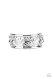Paparazzi "Billowy Bands" Silver Ring Paparazzi Jewelry