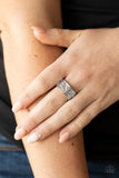 Paparazzi "Billowy Bands" Silver Ring Paparazzi Jewelry