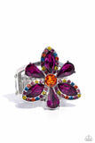 Paparazzi "Blazing Blooms" Multi Ring Paparazzi Jewelry