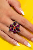 Paparazzi "Blazing Blooms" Multi Ring Paparazzi Jewelry