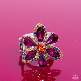Paparazzi "Blazing Blooms" Multi Ring Paparazzi Jewelry