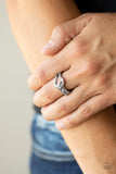 Paparazzi "Bling Bond" Silver Ring Paparazzi Jewelry