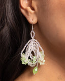 Paparazzi "Botanical Bundle" Green Earrings Paparazzi Jewelry