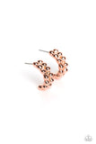 Paparazzi "Bubbling Beauty" Copper Post Earrings Paparazzi Jewelry