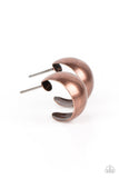 Paparazzi "Burnished Beauty" Copper Post Earrings Paparazzi Jewelry