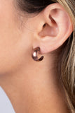 Paparazzi "Burnished Beauty" Copper Post Earrings Paparazzi Jewelry