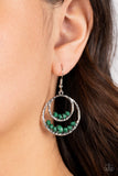 Paparazzi "Bustling Beads" Green Earrings Paparazzi Jewelry