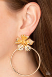 Paparazzi "Buttercup Bliss" Gold Post Earrings Paparazzi Jewelry