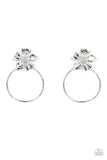 Paparazzi "Buttercup Bliss" Silver Post Earrings Paparazzi Jewelry