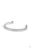 Paparazzi "Cable Couture" Silver Mens Bracelet Paparazzi Jewelry